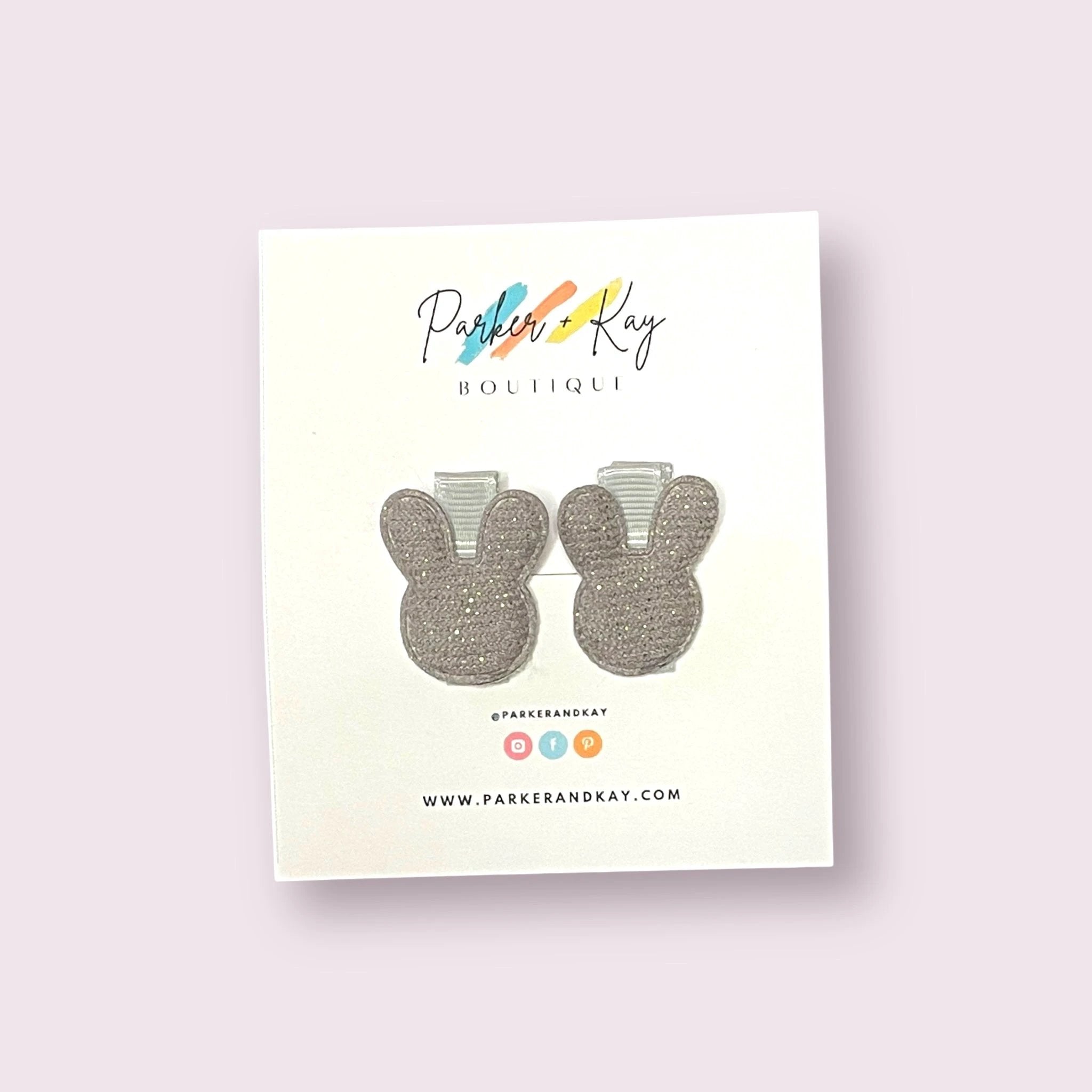 Boho Bunny Hair Clips by Parker + Kay Creative