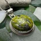 Connemara Marble Irish Round Necklace