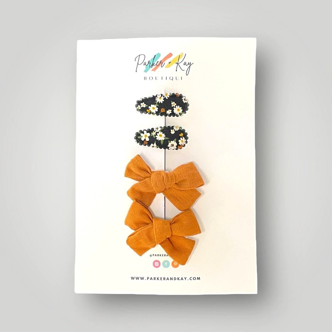 Mini Pigtails & Clips Set by Parker + Kay Creative