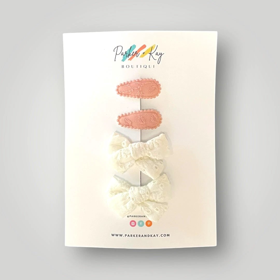 Mini Pigtails & Clips Set by Parker + Kay Creative