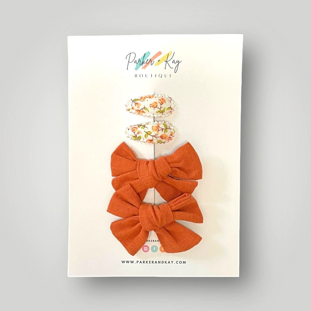 Mini Pigtails & Clips Set by Parker + Kay Creative