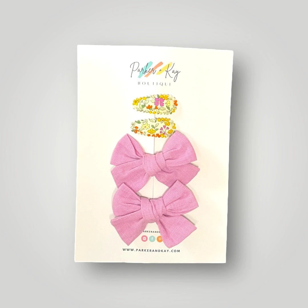 Mini Pigtails & Clips Set by Parker + Kay Creative