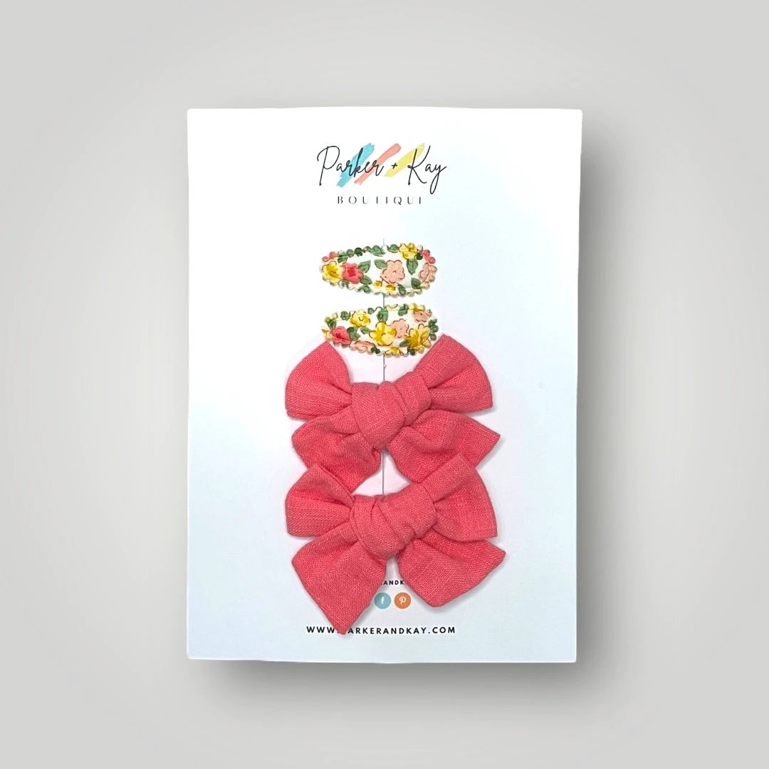 Mini Pigtails & Clips Set by Parker + Kay Creative