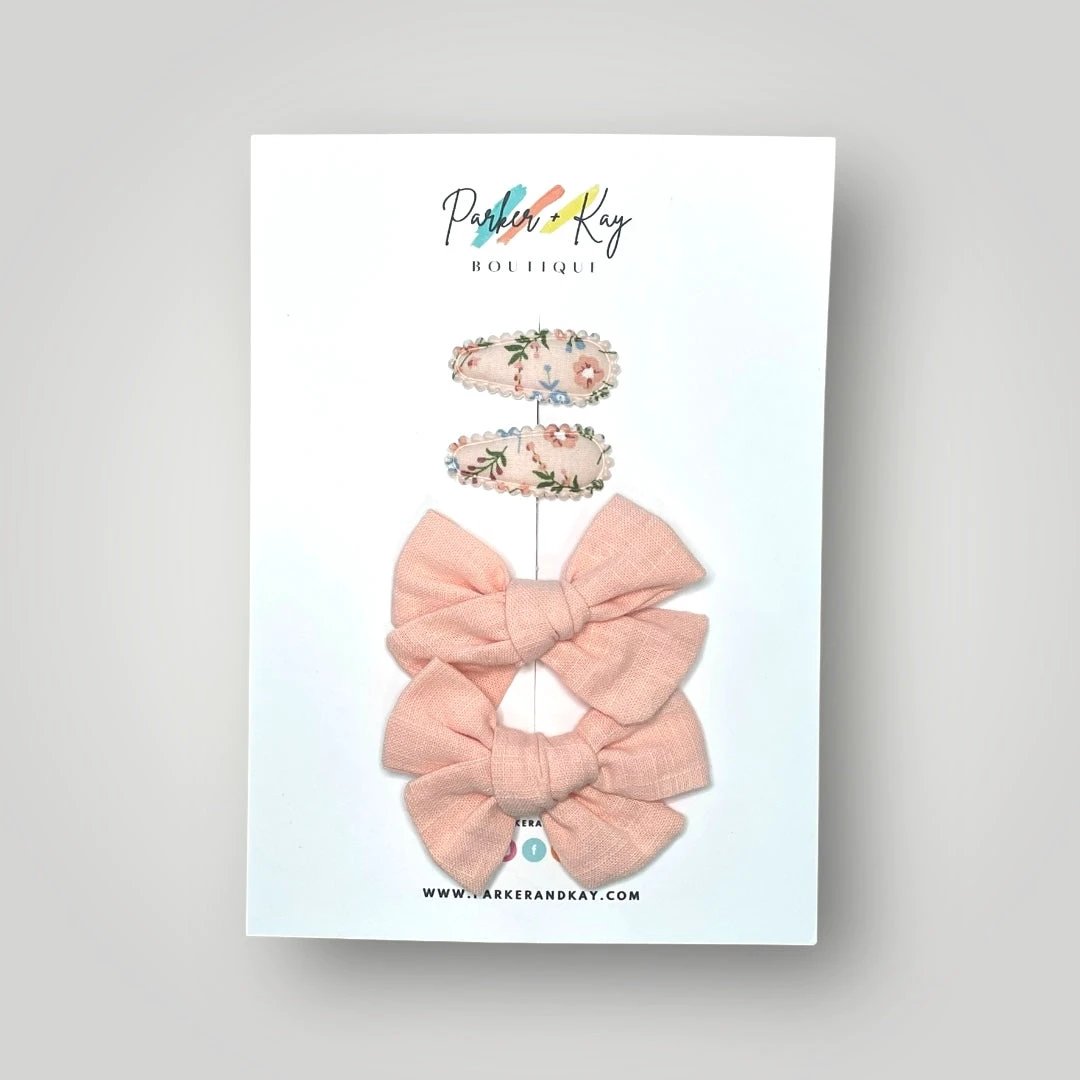 Mini Pigtails & Clips Set by Parker + Kay Creative