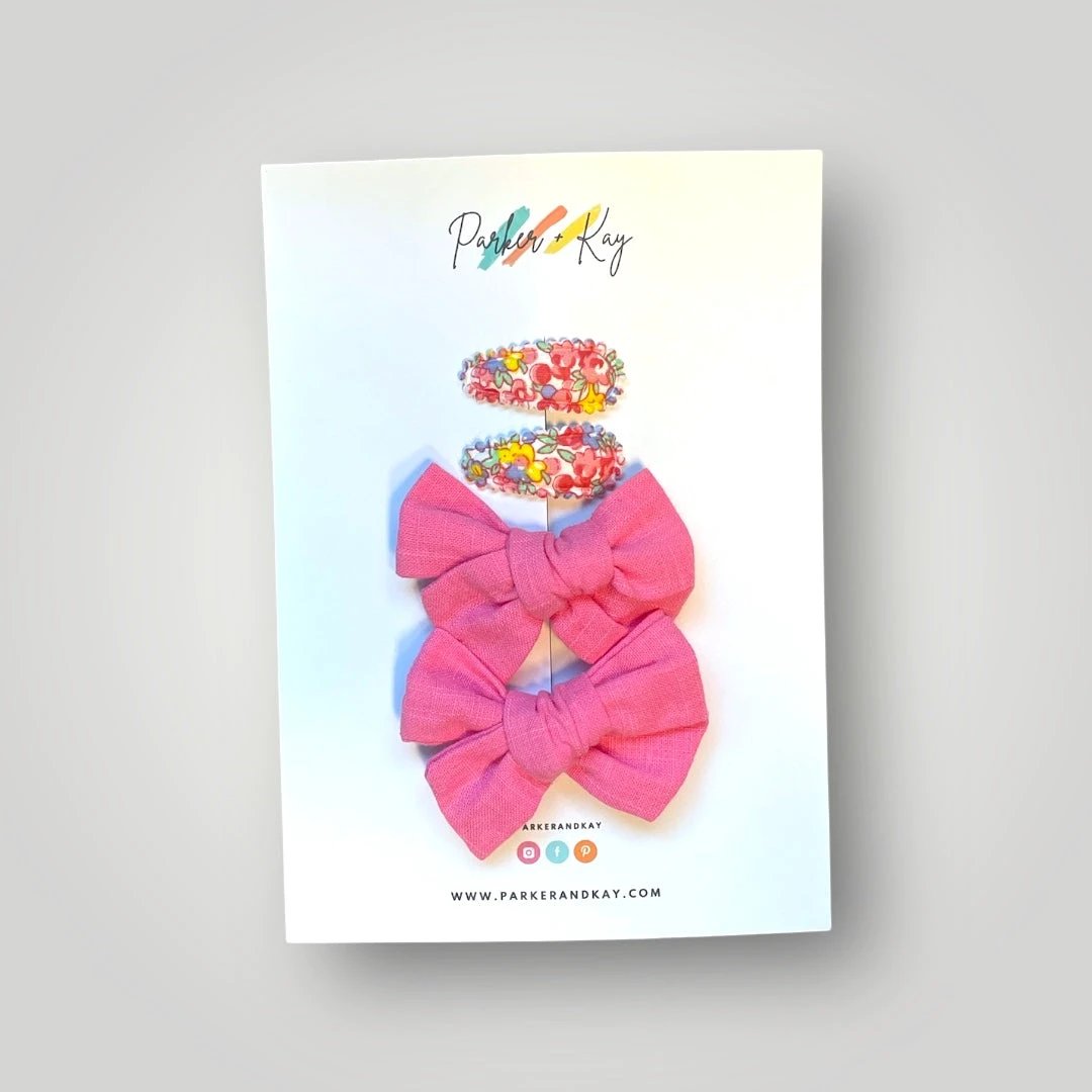 Mini Pigtails & Clips Set by Parker + Kay Creative