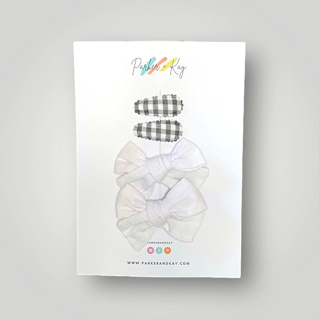 Mini Pigtails & Clips Set by Parker + Kay Creative