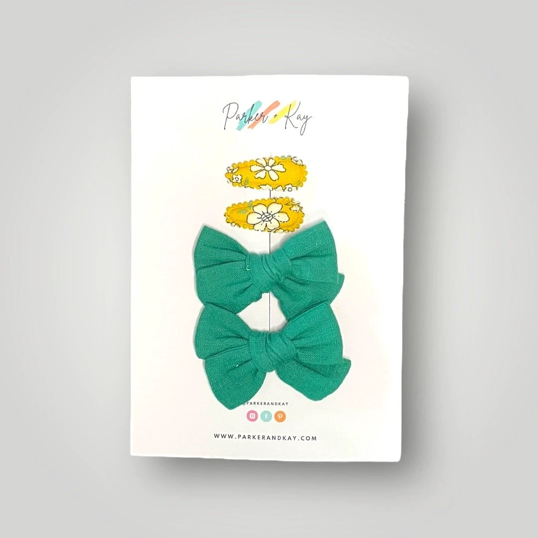 Mini Pigtails & Clips Set by Parker + Kay Creative