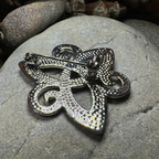Ritona Celtic Spiral Trinity Knot Brooch