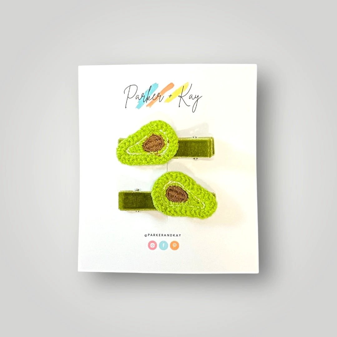 Fruity Fun Hair Clips by Parker + Kay Creative