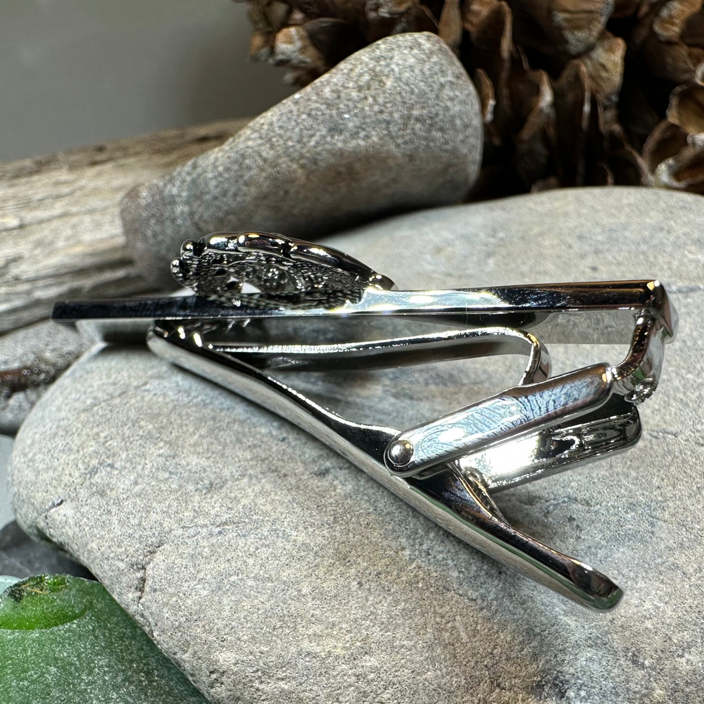 Classic Scottish Thistle Tie Bar & Cufflink Set