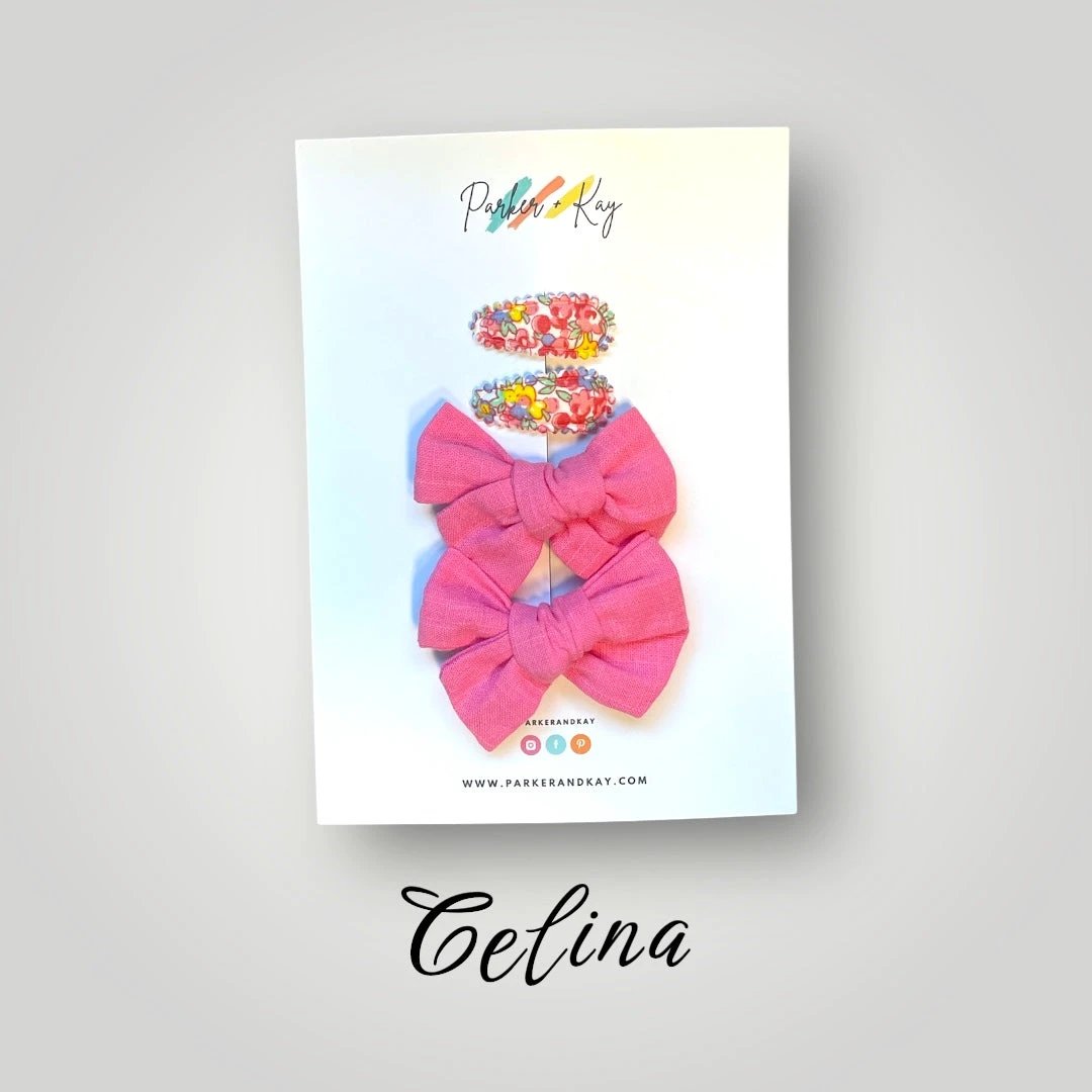 Mini Pigtails & Clips Set by Parker + Kay Creative