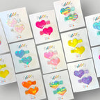 Sequin Heart Hair Clips by Parker + Kay Creative