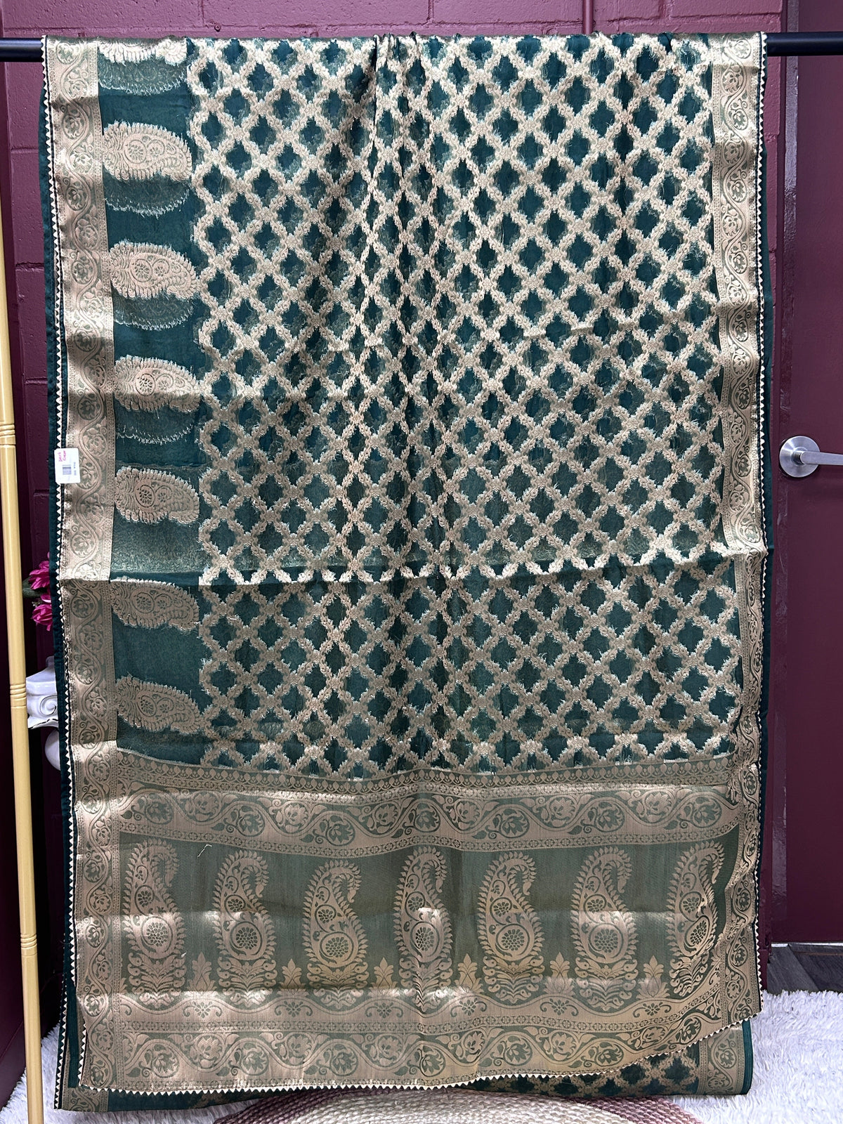 2122 - Tissue organza sari