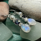 Ava Moonstone Earrings for Women