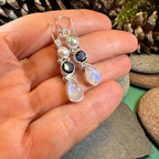 Ava Moonstone Earrings for Women