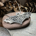 Celtic Bat Pewter Necklace