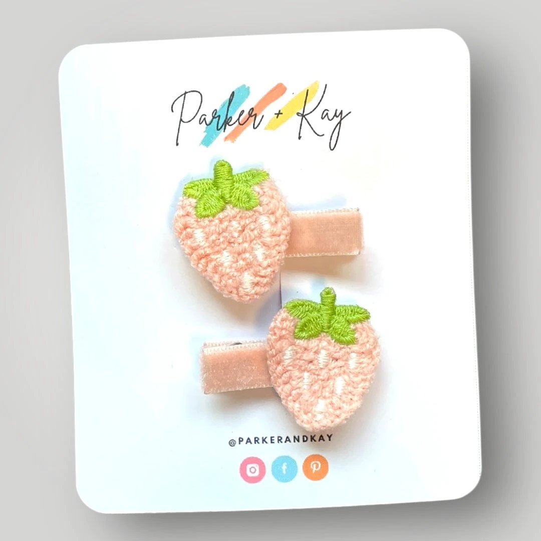 Fruity Fun Hair Clips by Parker + Kay Creative