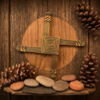 Saint Brigid's Cross Wall Plaque