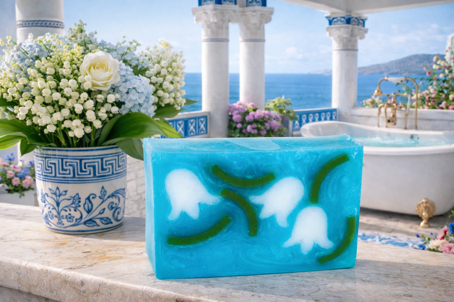 LILY OF THE VALLEY SOAP SLICE 5.5 oz. by Essential Journeys