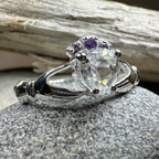 Ardor Irish Claddagh Ring in Sterling Silver