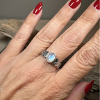 Syra Celtic Knot Ring in Sterling Silver