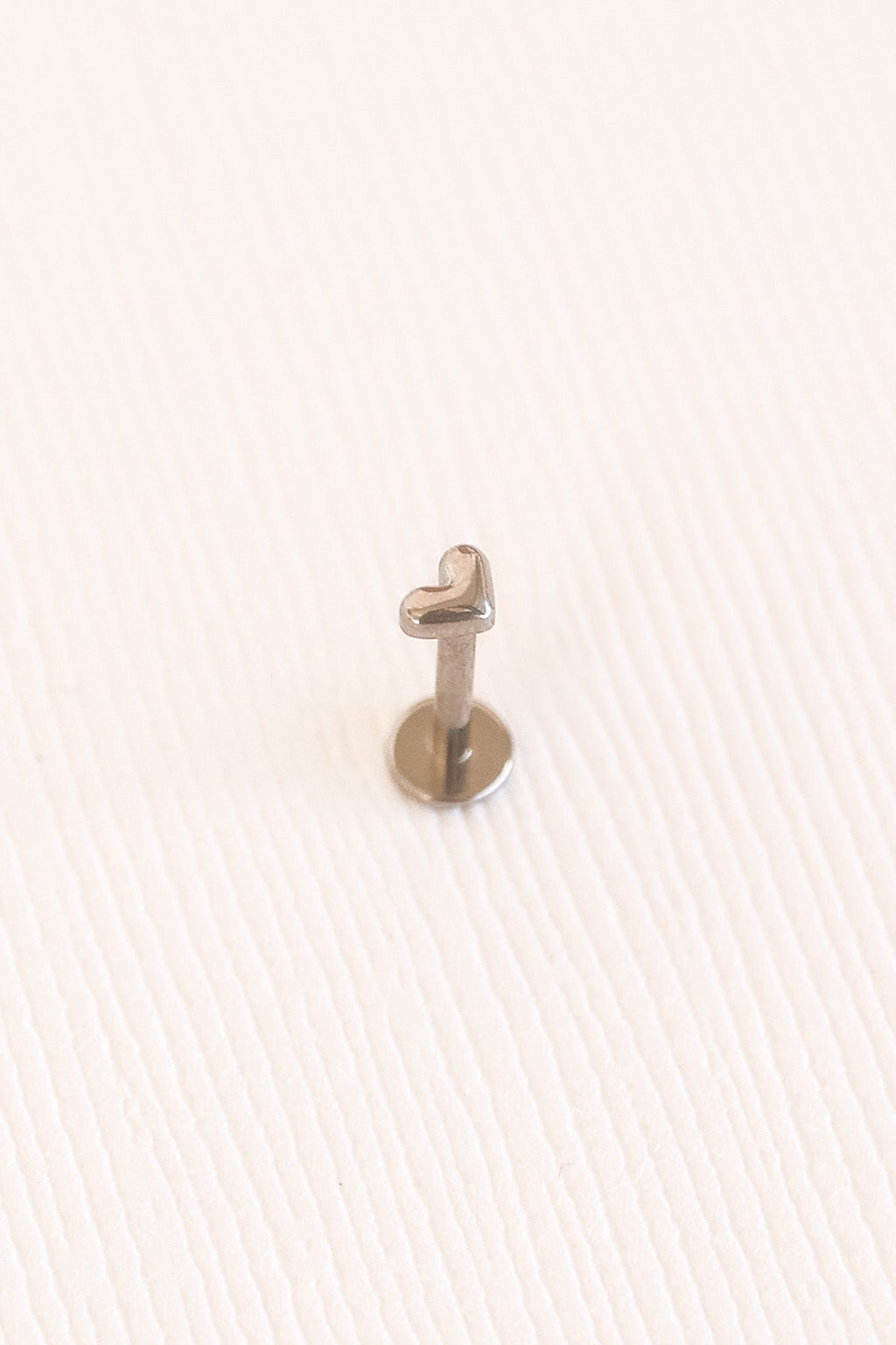 Tiny Heart Flat Back Stud