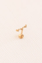 Heart Trio Flat Back Stud