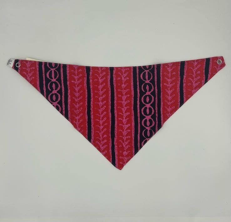 Vivid Pink Reversible Baby Bib