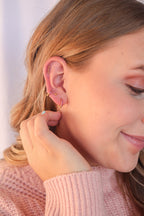 Tiny Heart Flat Back Stud
