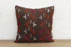 Desert Star, Antique Phulkari Pillow Cover