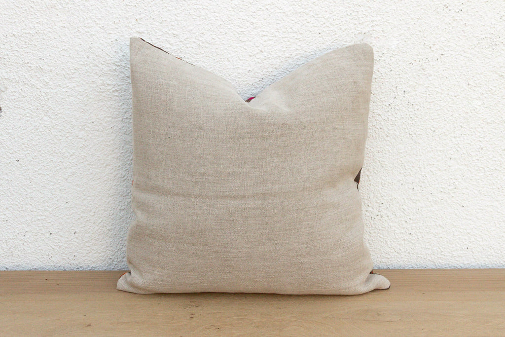Desert Star, Antique Phulkari Pillow Cover