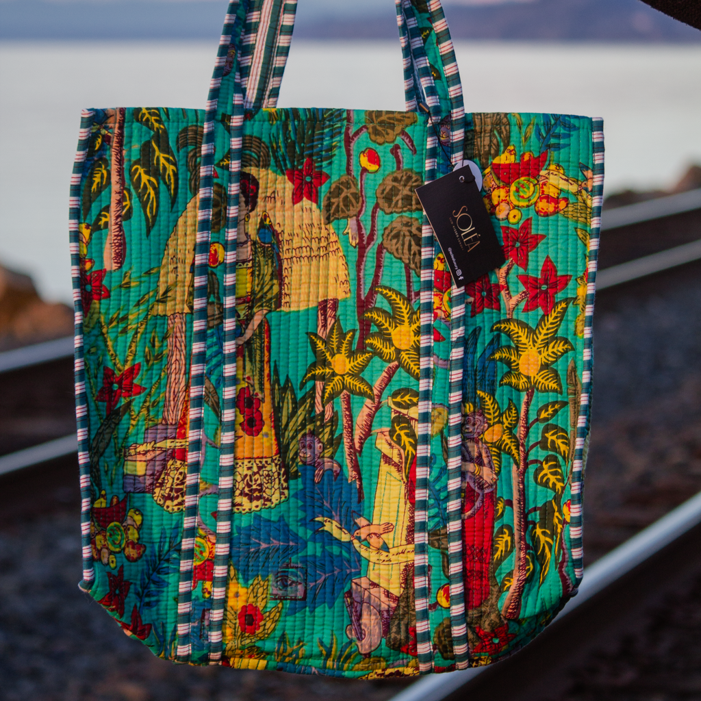 Soléa Cotton Kahlo Tote