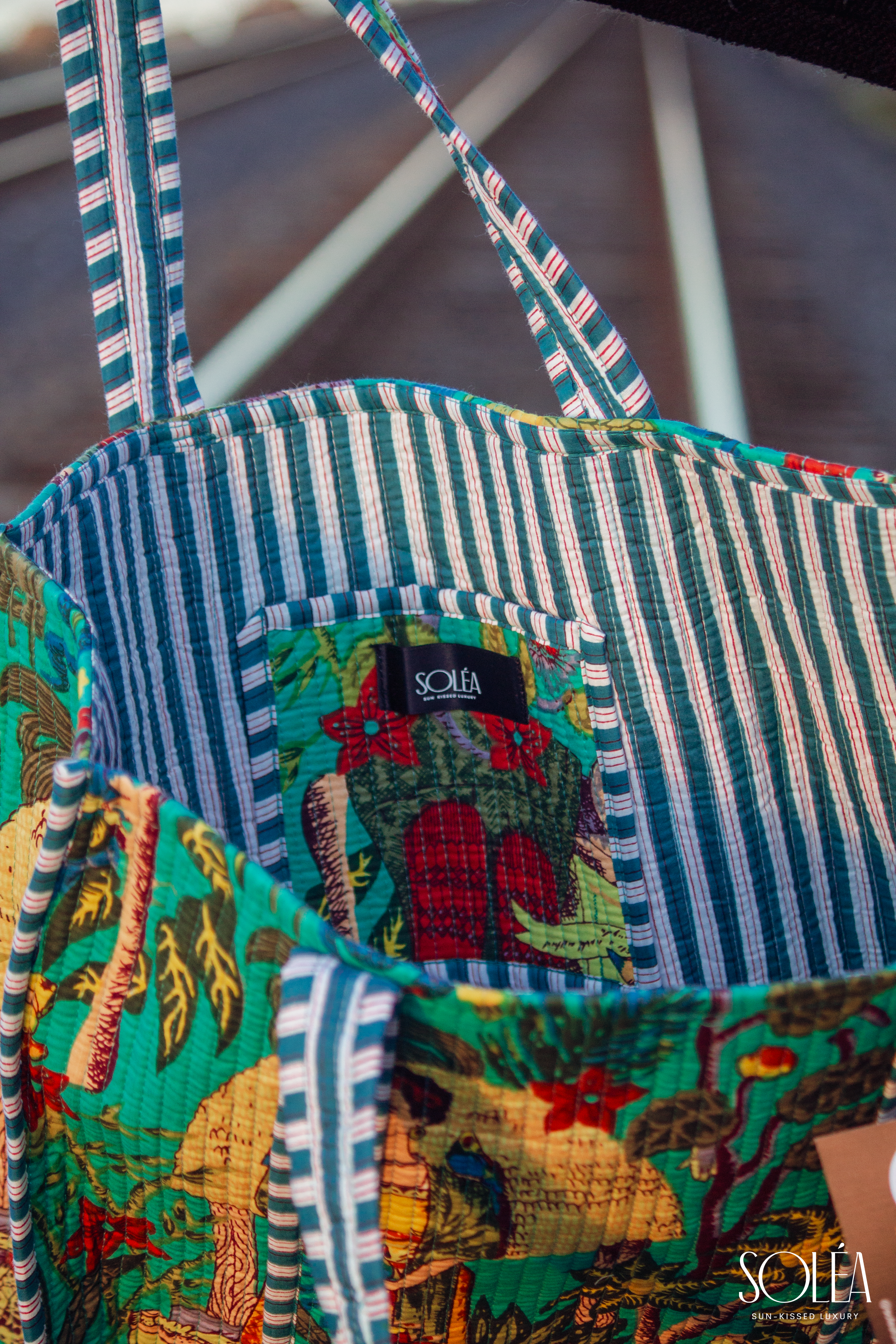 Soléa Cotton Kahlo Tote