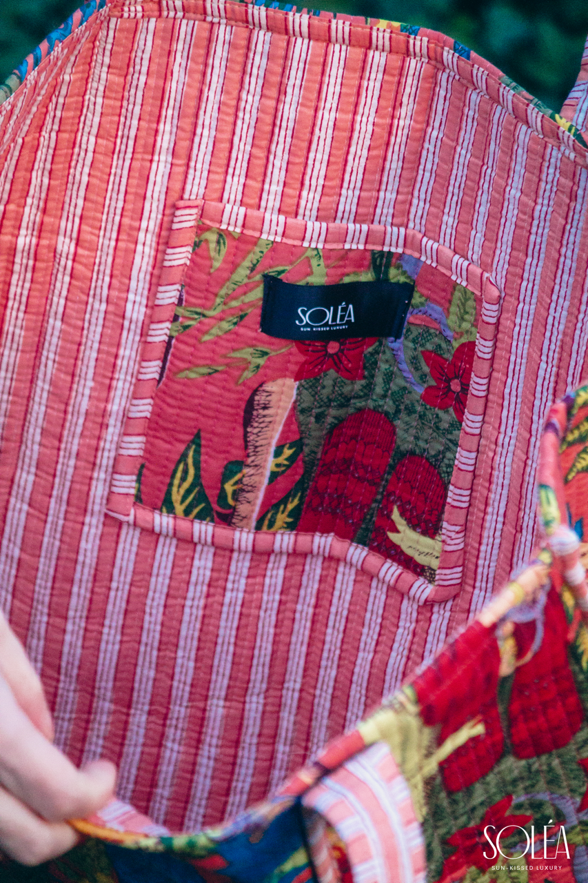 Soléa Cotton Fiorella Tote