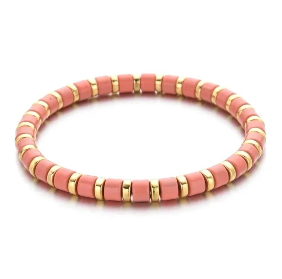 Enamel Stretch Bracelets - Add Clip Charms by Curated By Suarez