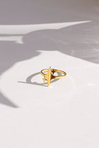 Evangeline Adjustable Ring by Rose & Clay