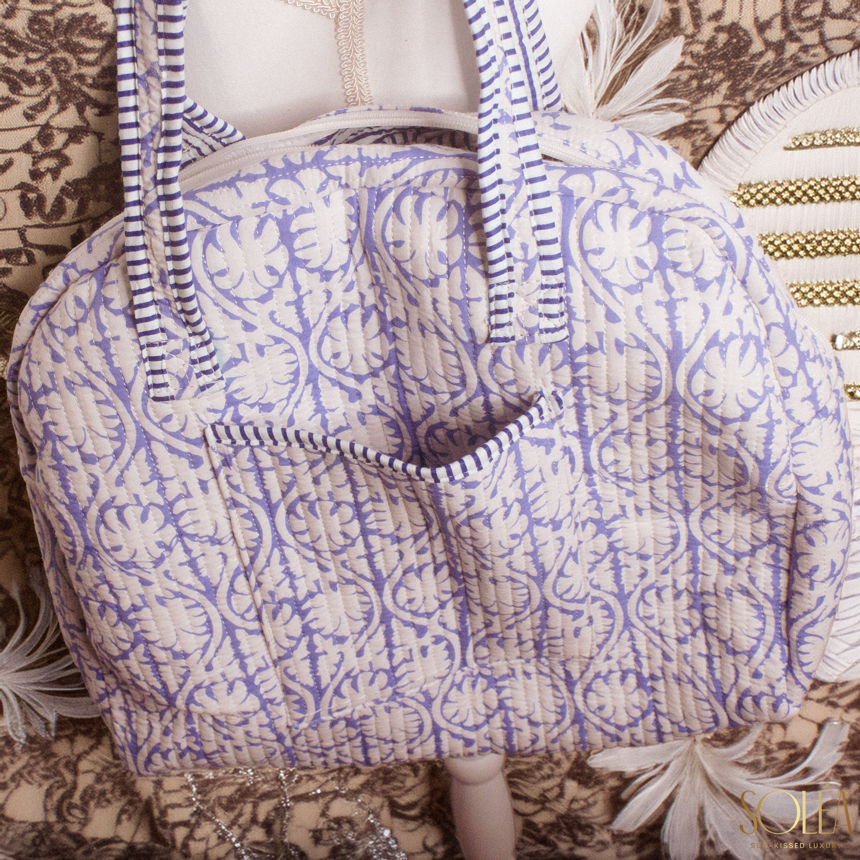 Soléa Cotton Belle Tote