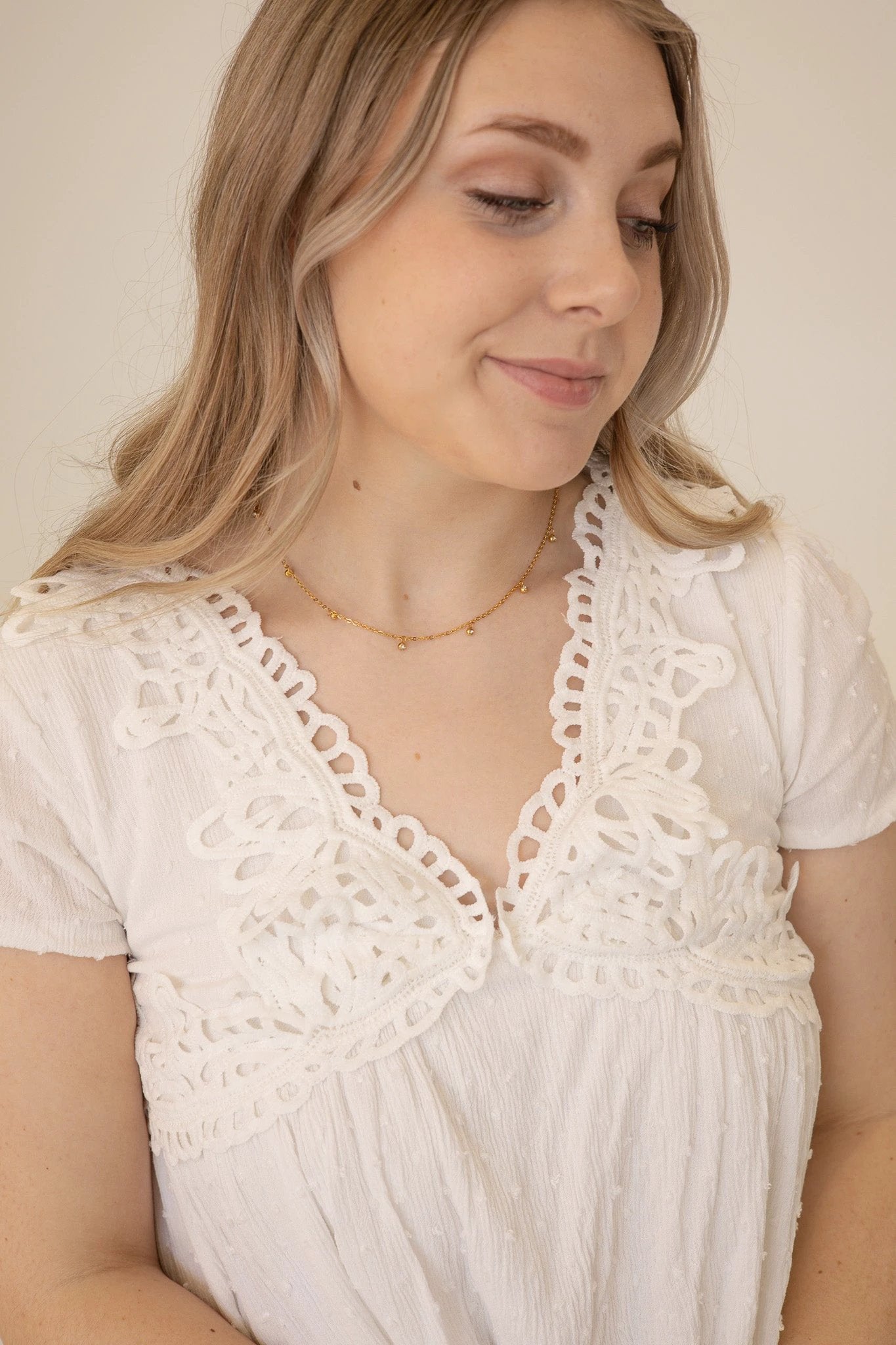 Adaline Necklace by Rose & Clay