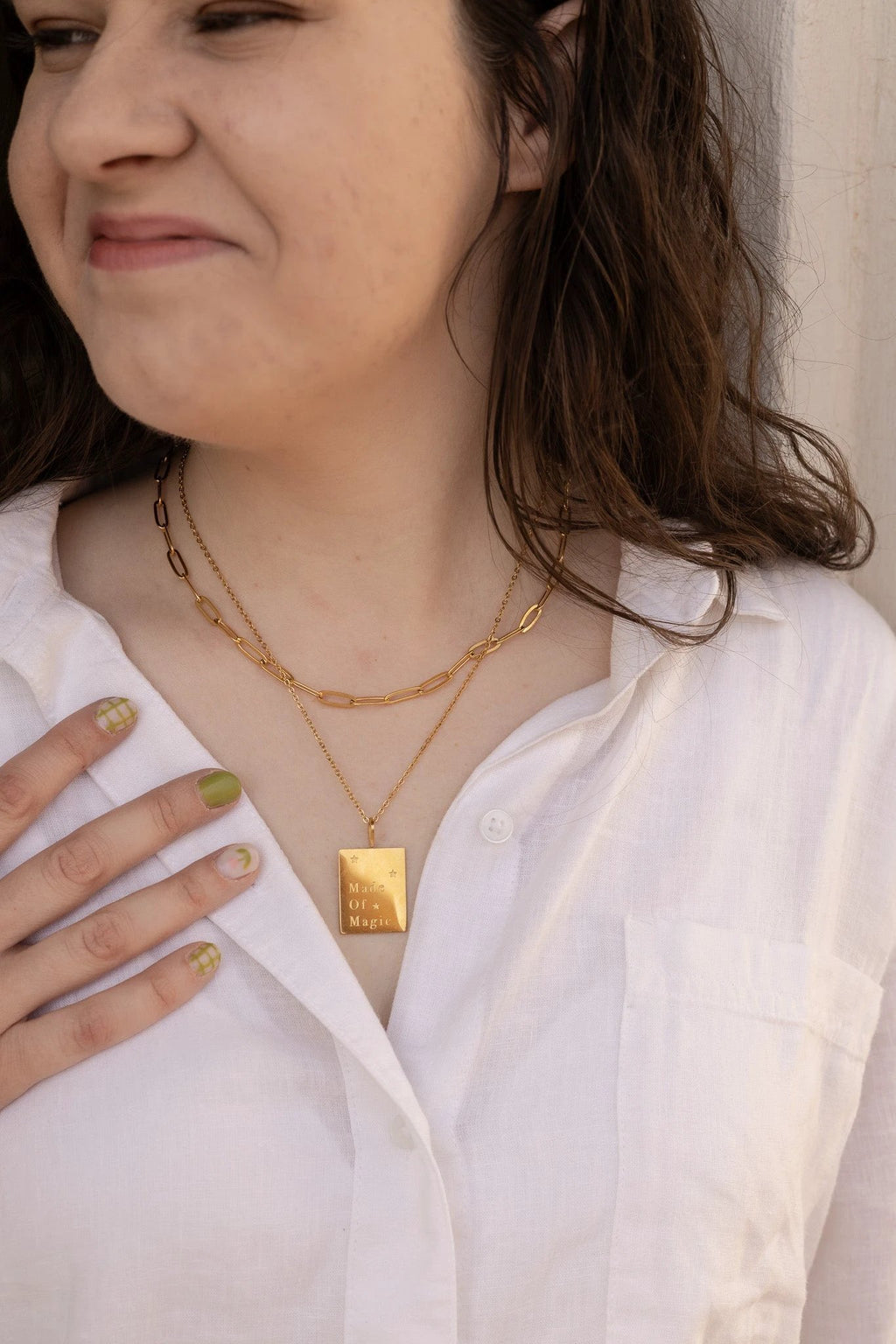 Riley Necklace by Rose & Clay