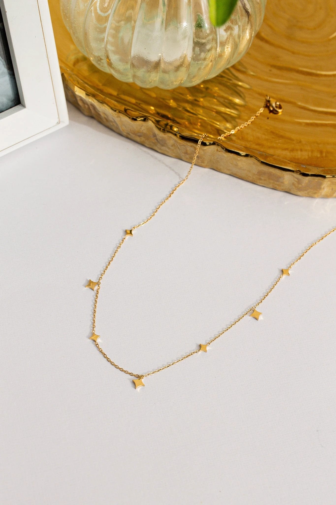 Stardust Necklace by Rose & Clay