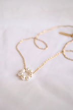 Lucy Necklace in Freshwater Pearl by Rose & Clay