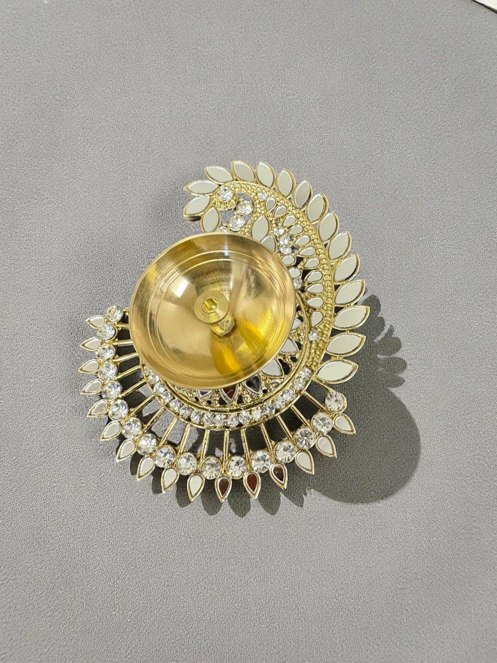 Mirror Akhand Diya's in Different Shapes
