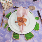 Monstera Leaf Handwoven Iraca Placemat by MacondoForever