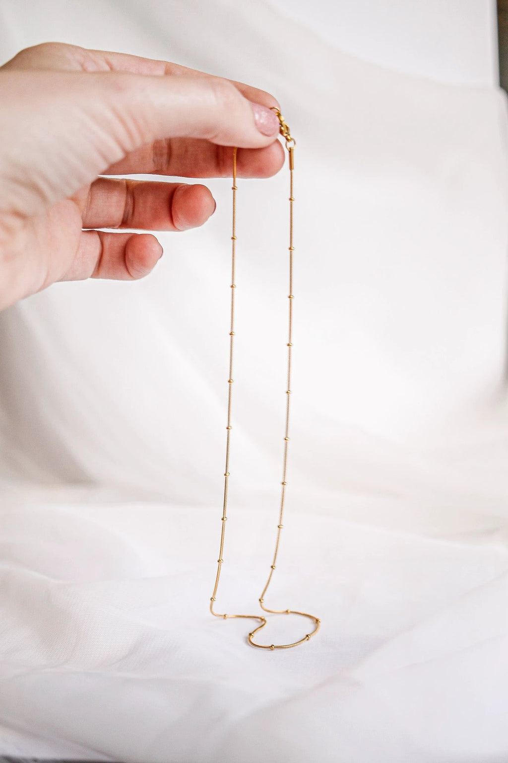 Maddie Necklace in Gold by Rose & Clay