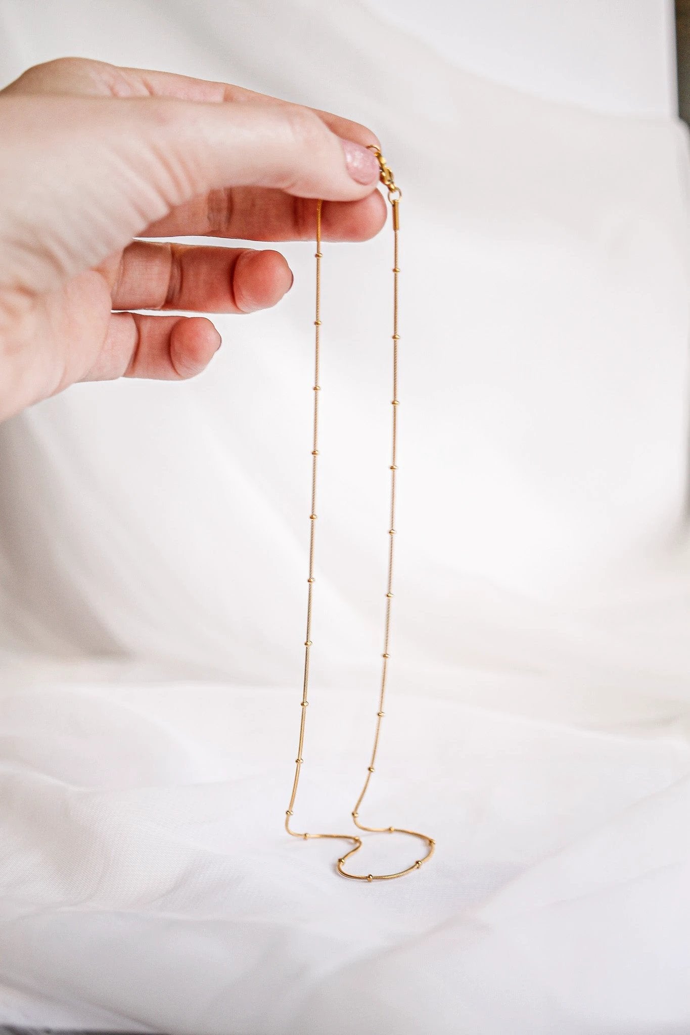 Maddie Necklace in Gold by Rose & Clay