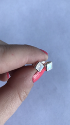 Crystal Waters Studs - Sterling Silver by Fair Anita