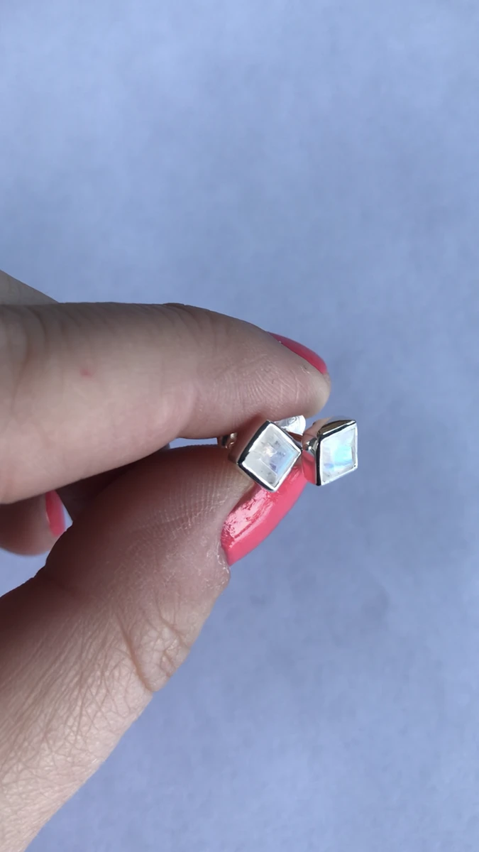 Crystal Waters Studs - Sterling Silver by Fair Anita