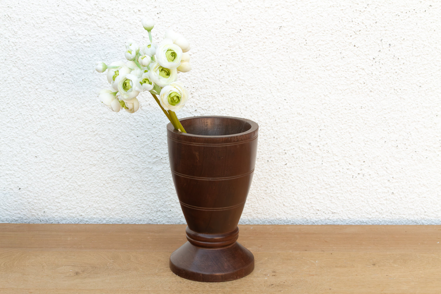 Early 20th Century Ceylon Turned Wood Goblet
