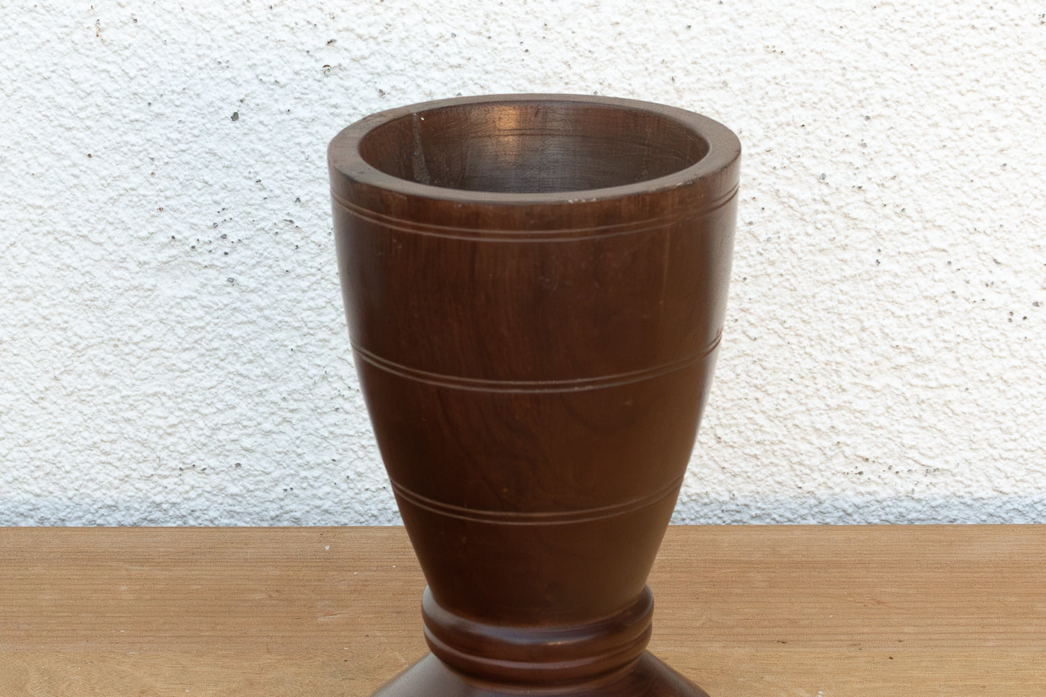 Early 20th Century Ceylon Turned Wood Goblet