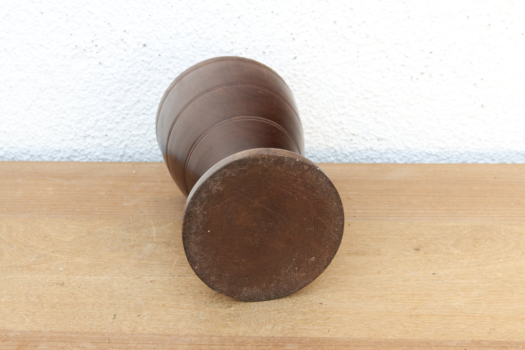 Early 20th Century Ceylon Turned Wood Goblet